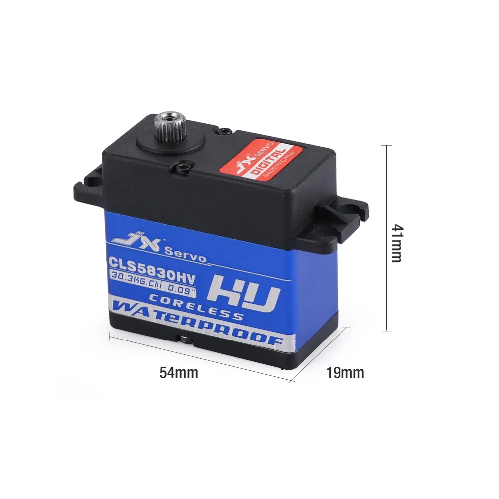 JX servo CLS5830HV 30 кг полный Водонепроницаемый HV Бессердечный металлический редуктор цифровой сервопривод для 1/5 RedCat HPI Baja 5B SS RC автомобиль Лодка робот