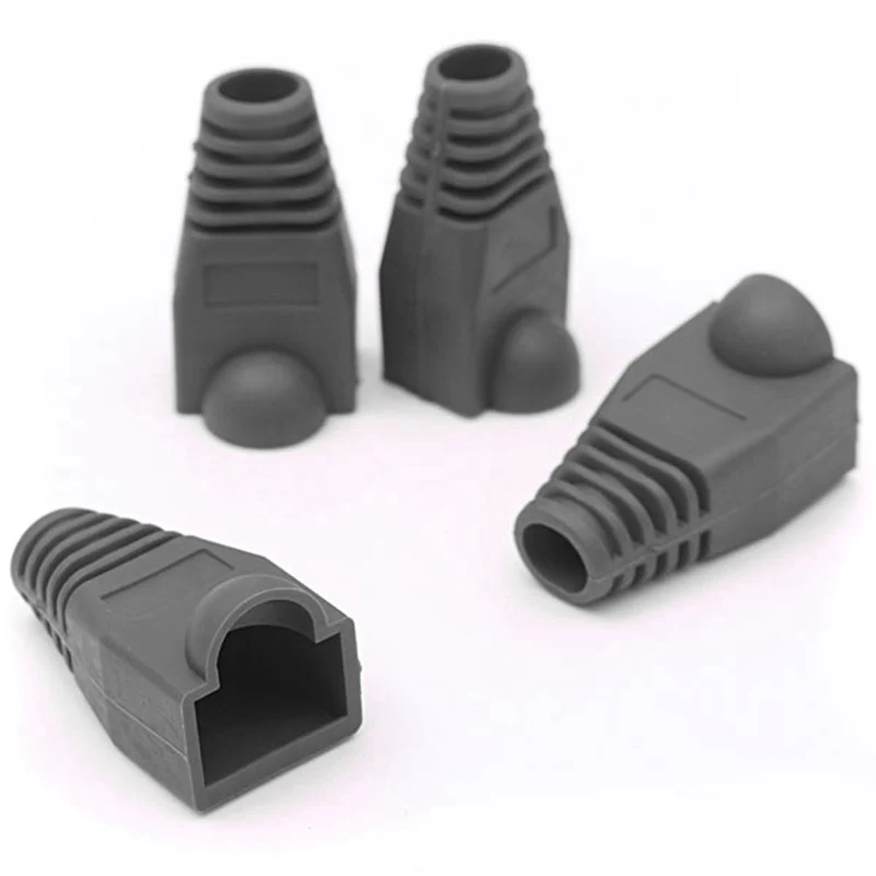 Модульный сетевой кабель LEORY 50 шт. штепсельная вилка RJ45 CAT5/6 8P8C|cap cap|cap covercap rj45 |