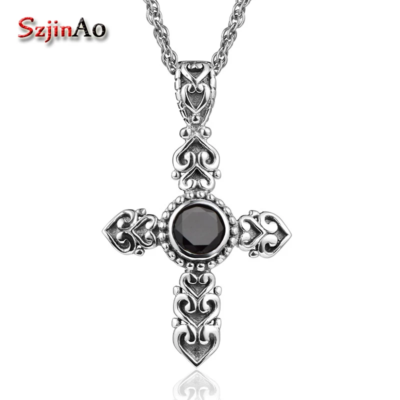 Ожерелье из 100% чистого серебра с крестиком филигранью|pendants wholesale|pendant filigreependant cross