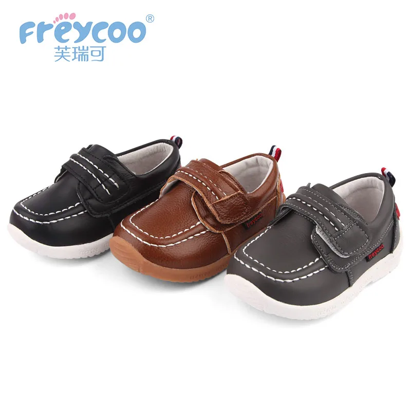 Freycoo 2019 Новая мода на весну и зиму обувь для детей мягкие удобные натуральной кожи