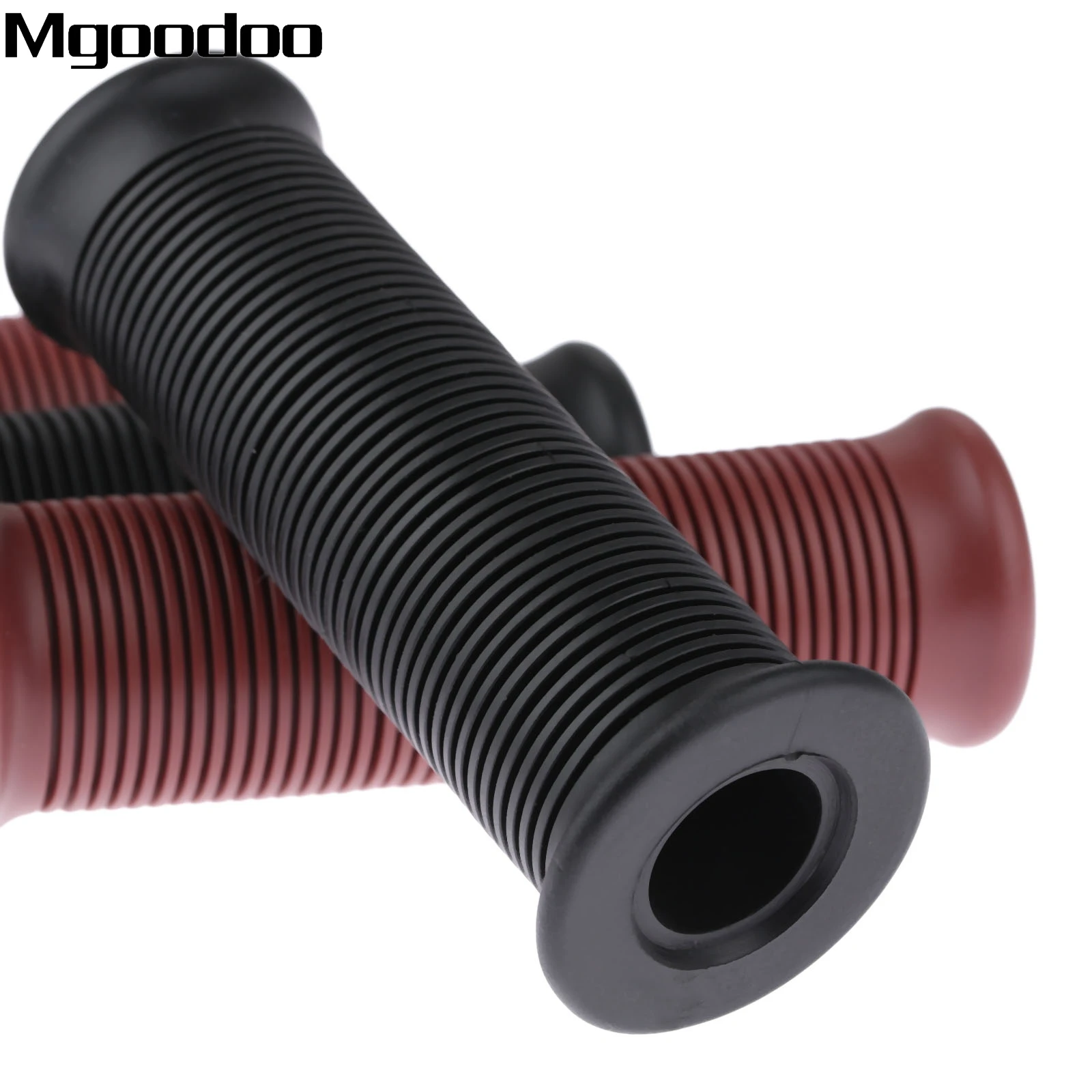 Винтажный 7/8 &quot1&quot резиновый руль для мотоцикла рукоятка ручки Универсальный
