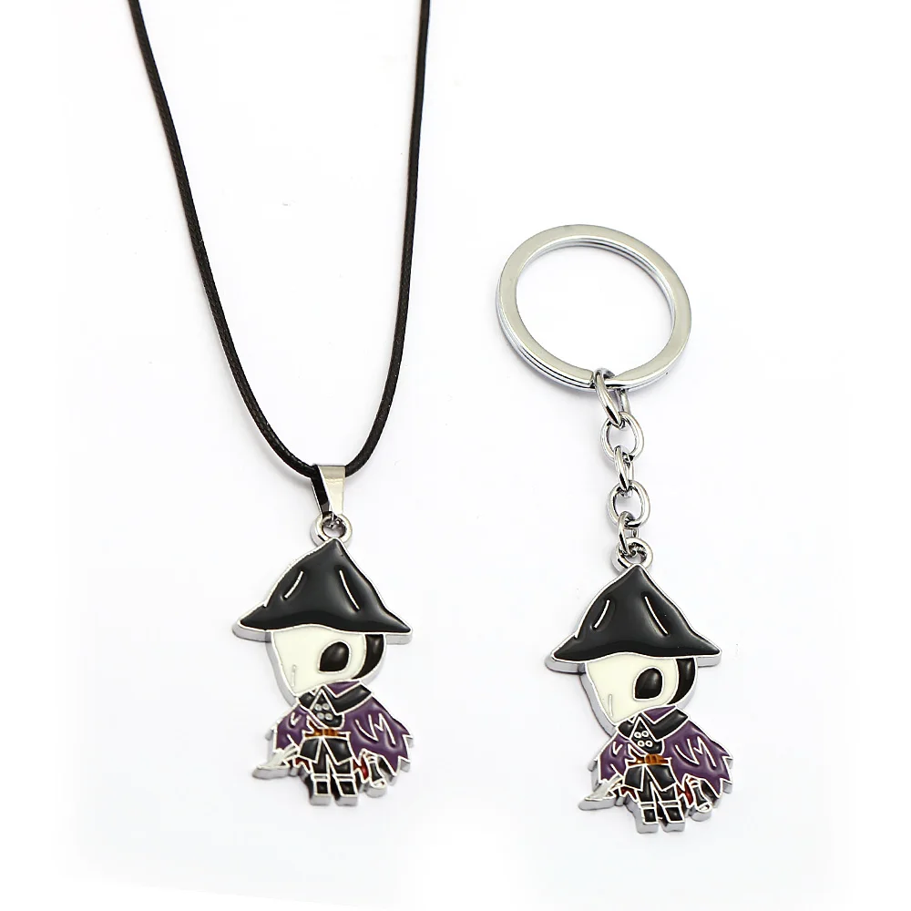 Игра кровавый охотника Охотник металлический брелок для ключей из