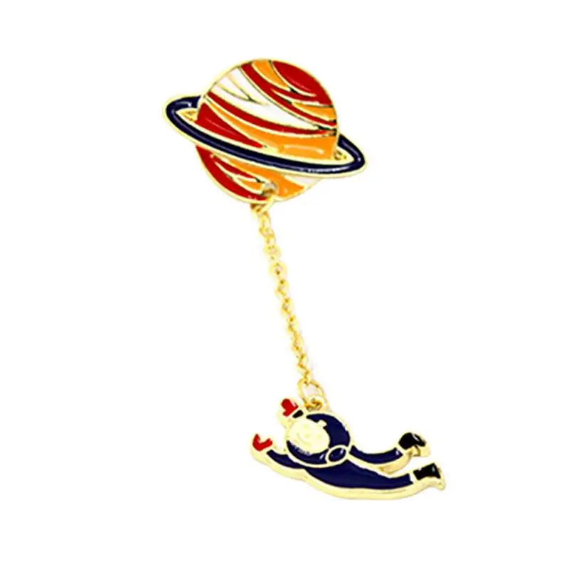 Женская брошка модная винтажная дизайнерская эмалированная с кроликом спейсер