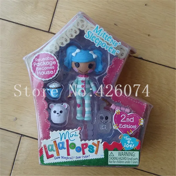Новые Мини Lalaloopsy фигурки куклы детские игрушки украшения для детей рождественские подарки
