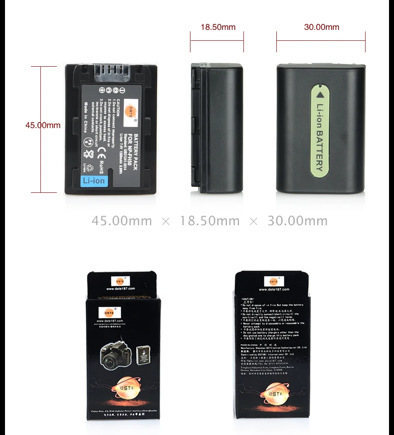 Зарядное устройство для Sony A230 A290 A390 HX100 HX200 TG3 TG5 TG7 2 шт. аккумулятор 1200 мАч ЖК-экран 1