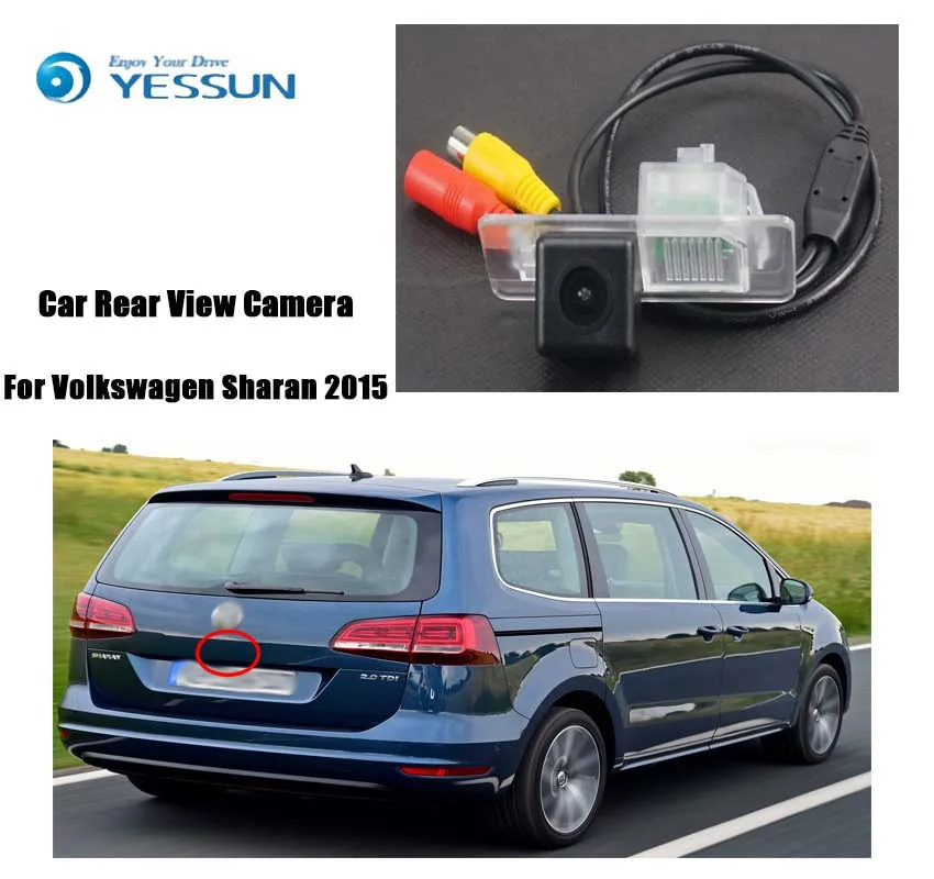 YESSUN для Volkswagen Sharan 2015 2016 Автомобильная камера заднего вида с обратной парковкой