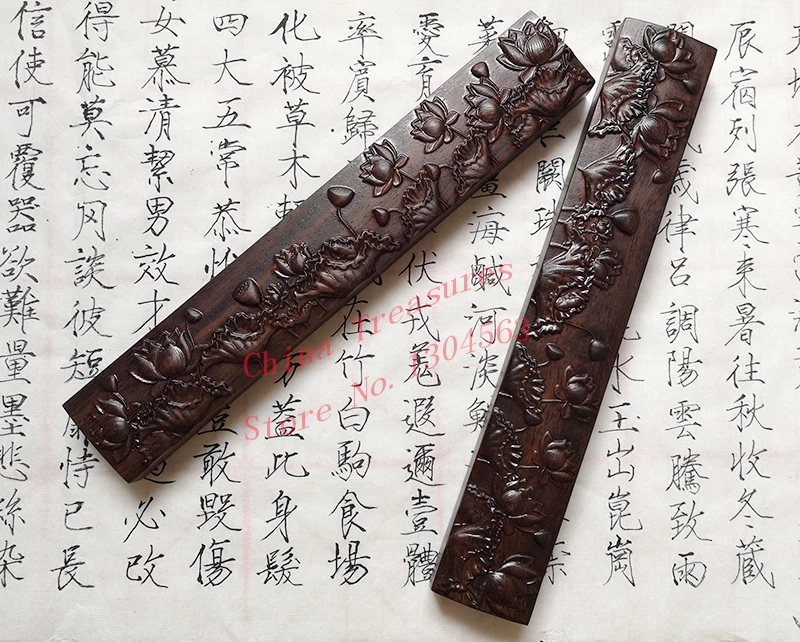 2 шт. большой размер вес бумаги для китайской каллиграфии из натурального дерева