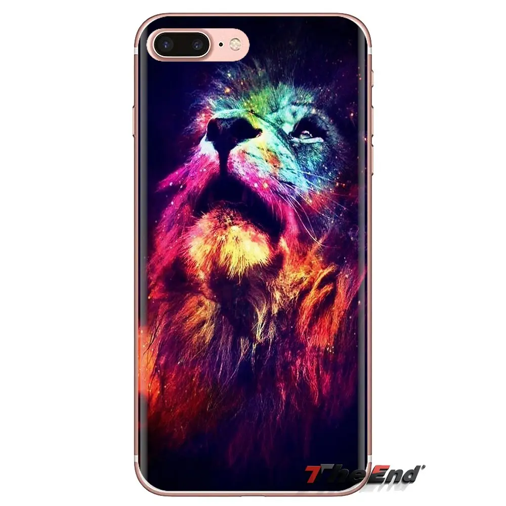 The Lion King Golden Animals Transparent TPU Covers For Xiaomi Mi4 Mi5 Mi5S Mi6 Mi A1 A2 5X 6X 8 9 Lite SE Pro Max Mix 2 3 2S |