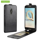 Защитный чехол для Alcatel A7 5090Y, кожаный флип-чехол, Вертикальный чехол с держателем для карт для Alcatel A7 5090Y, чехол для мобильного телефона