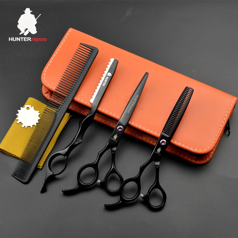 Скидка 30% HT9142 6 дюймов из нержавеющей стали для левшей, филировочные ножницы для стрижки волос, набор расчесок для парикмахерских салонов, ножницы для стрижки