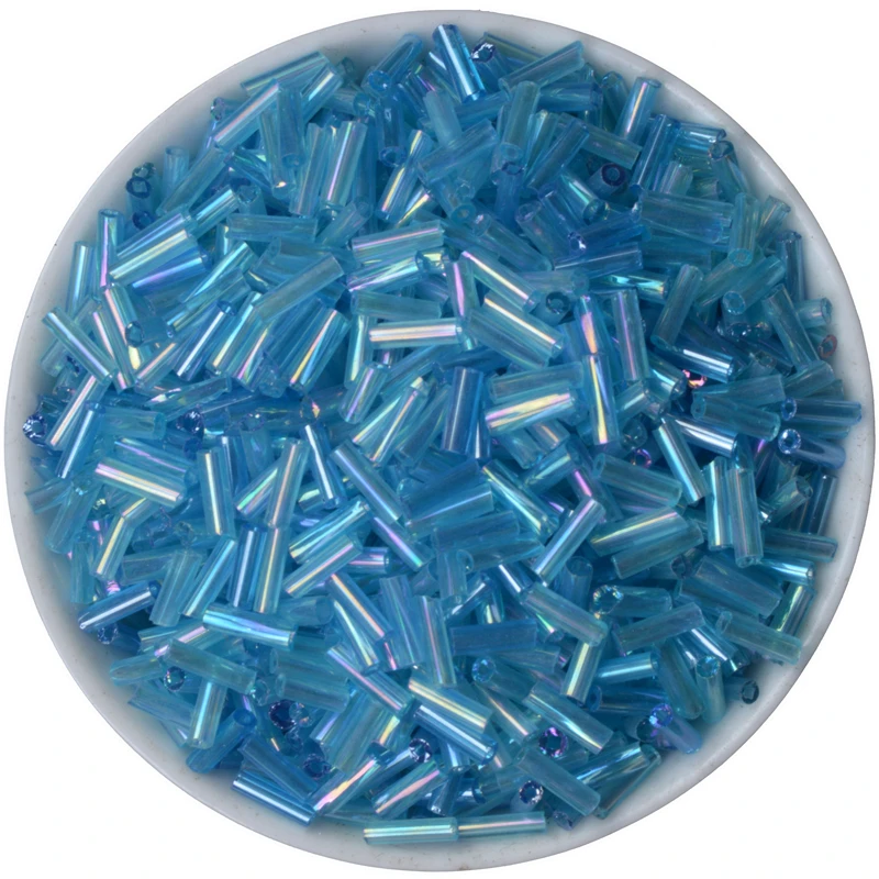 500 шт Размер 2х6 мм стекляруса Рассыпчатая трубка Leptospira бисер для