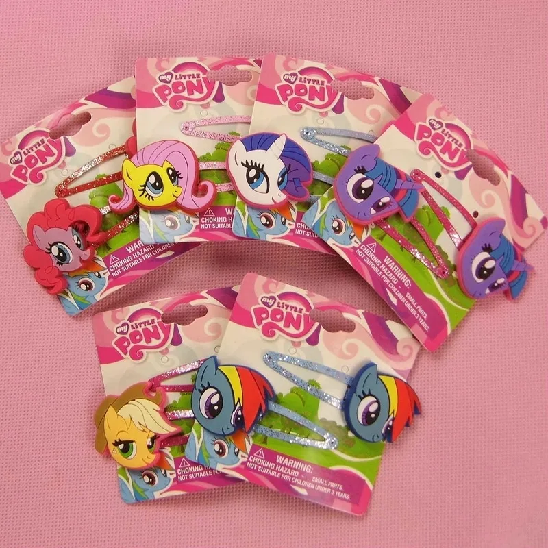 Девушки Большая Голова Стиль мой милый маленький единорог украшение для волос с