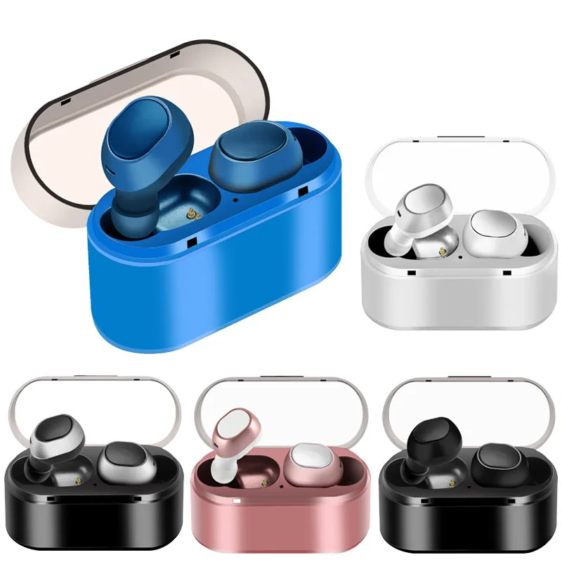 

TWS16 Mini Twins True Wireless Stereo Bluetooth Earphones With Charge Box CSR 4.2 Handsfree Headset Dual Bluetooth Earbuds PK M9