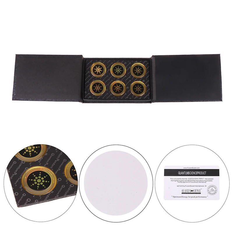 Новинка 6 шт. наклеек на экран наклейка телефон защита от излучения EMF Fusion Excel |