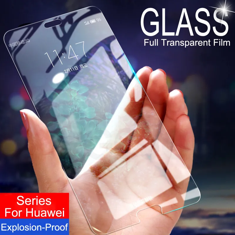 2 шт. стекло для Huawei P20 P10 P9 P8 Lite 2017 Plus Защитное Pro закаленное Защита экрана|Защитные