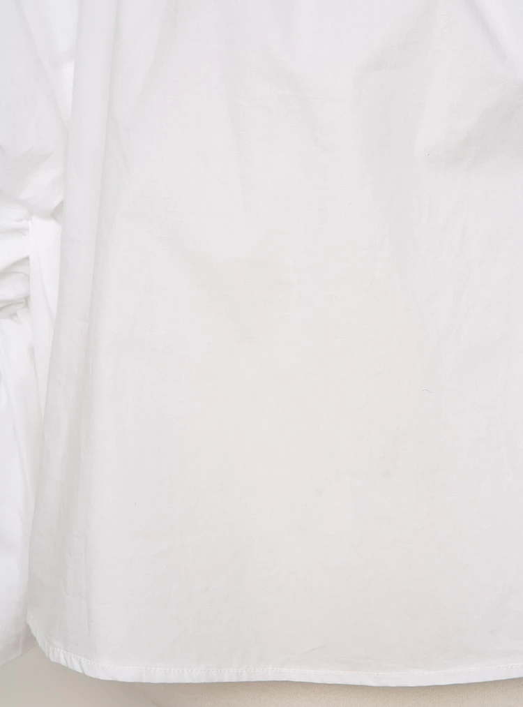 Блузки Новинка футболки Sexy Slash шеи Фонари рукав рубашки Белый праздник пляжные