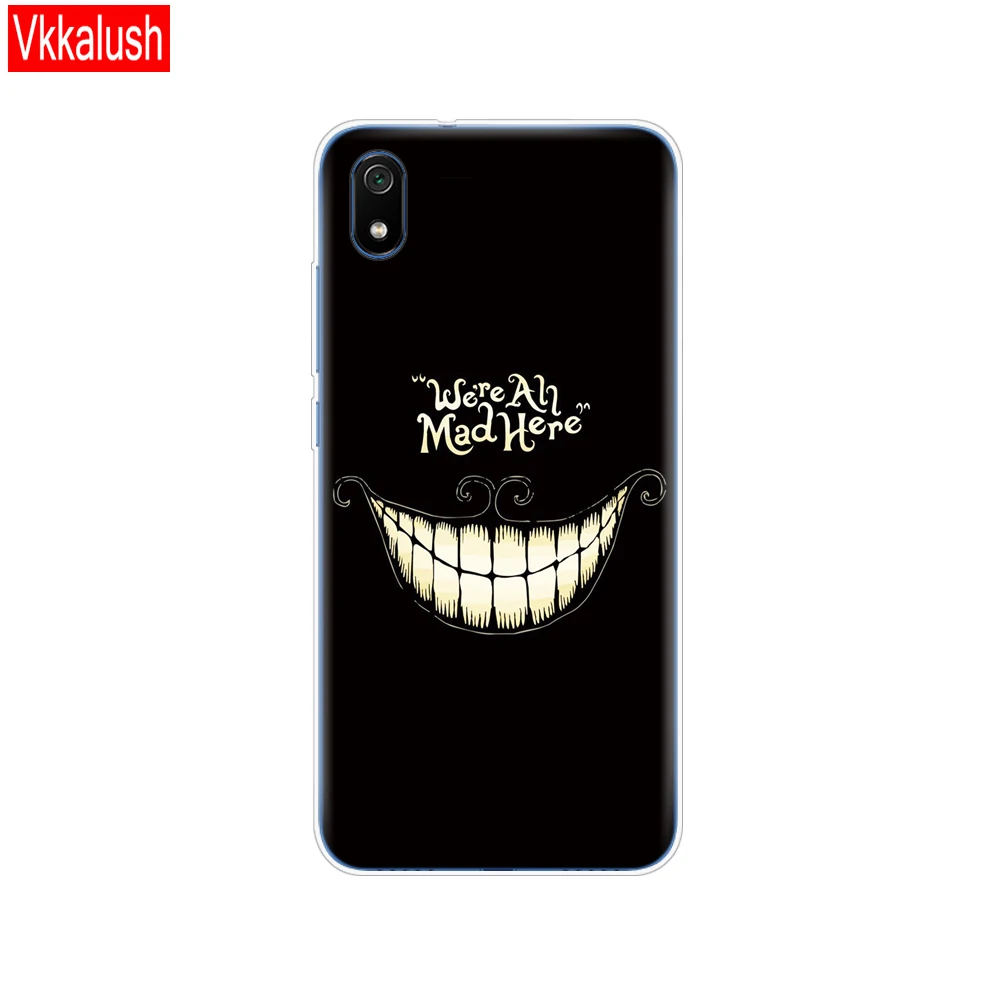 80085 Силиконовый чехол для телефона Xiaomi Redmi 7a, чехлы с полной защитой, мягкая задняя крышка из ТПУ для Redmi 7 A, чехол-бампер - Цвет: 80085