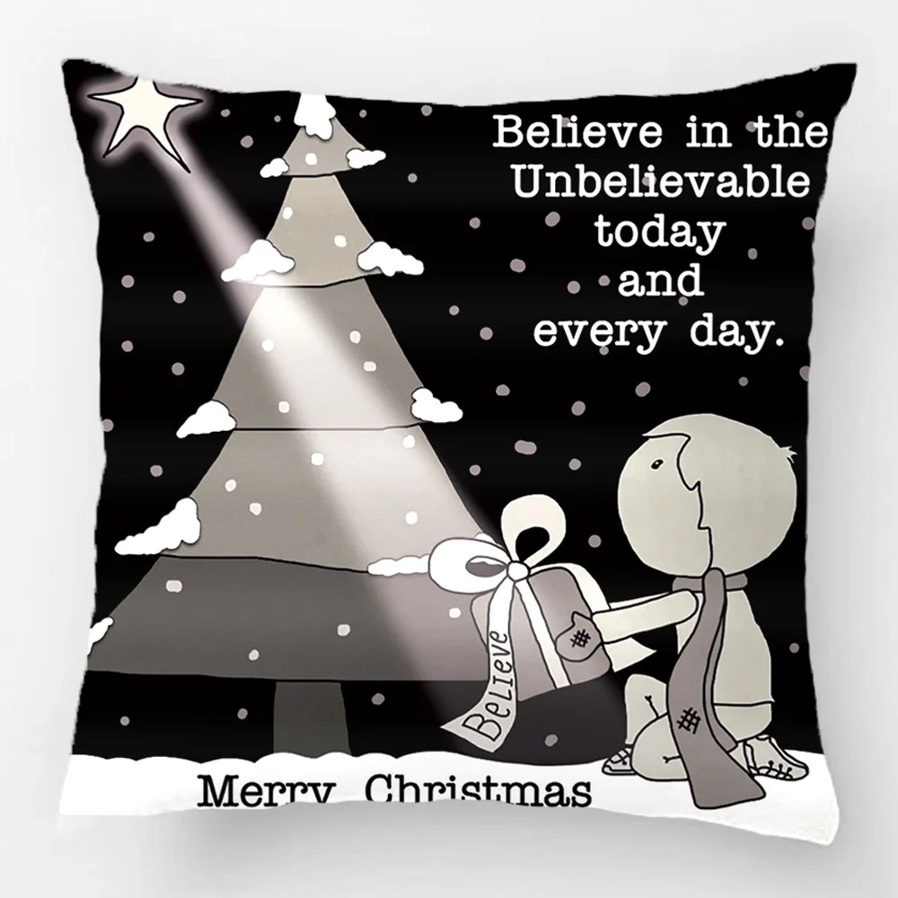 

Подарочный подарок Giver-Merry Christmas декоративный Чехол-Подушка наволочка индивидуальный подарок от Lvsure для автомобильного дивана сиденья