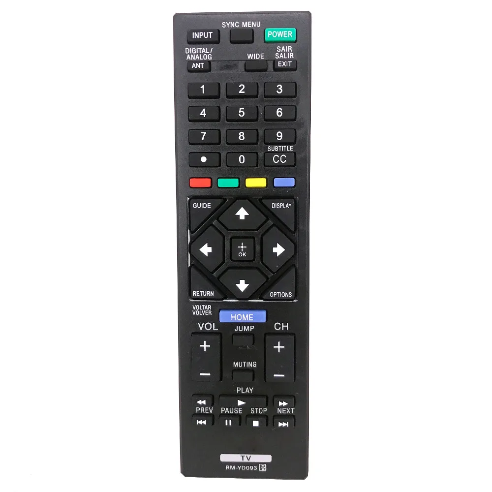 Новый дистанционный пульт RM YD093 для SONY ЖК дисплей ТВ KDL 40W600D 32R435B 32R425B Fernbedienung|Пульты