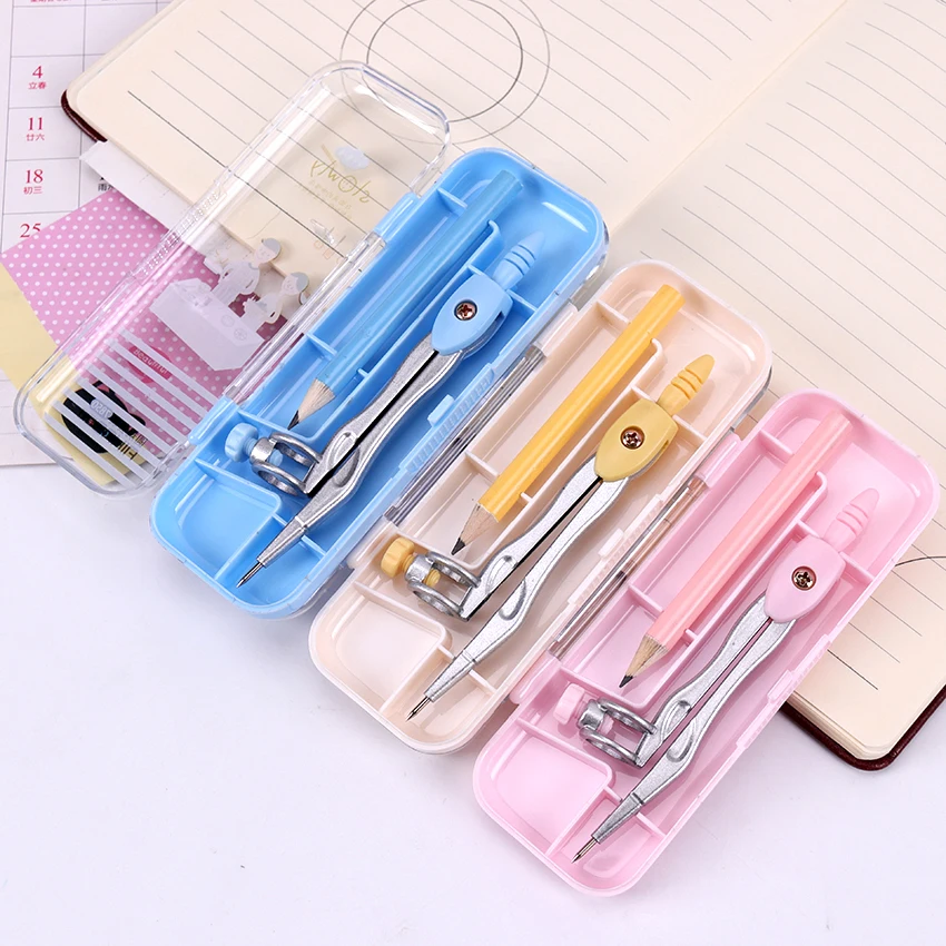 1 компл. Из нержавеющей стали Компас для рисования математические геометрические