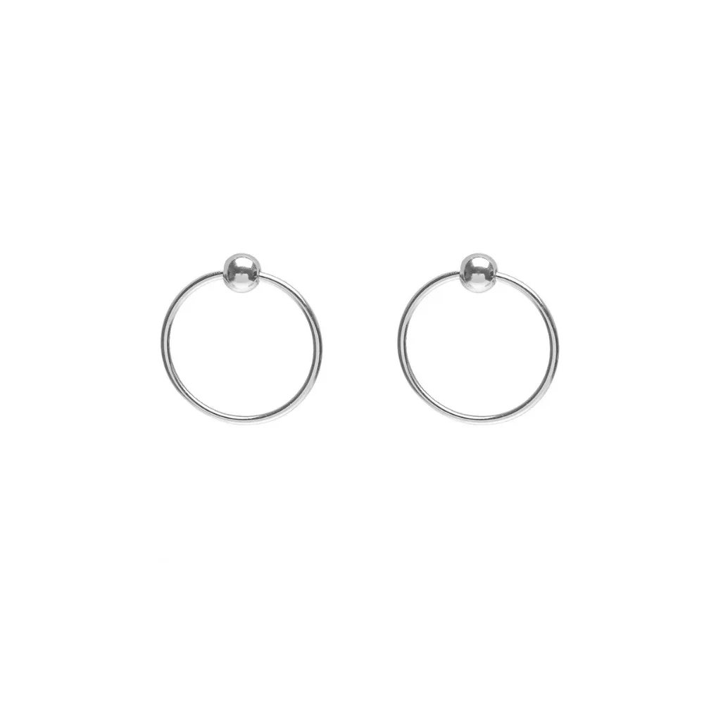 Женские серьги huggie circle большие золотистые кольца для женщин обручи orecchini cerchio boucles