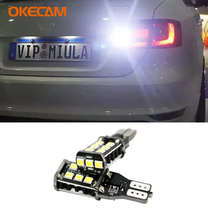 Автомобильный фонарь заднего хода Canbus T15 W16W для Nissan Qashqai Almera Juke Tiida Note Pathfinder