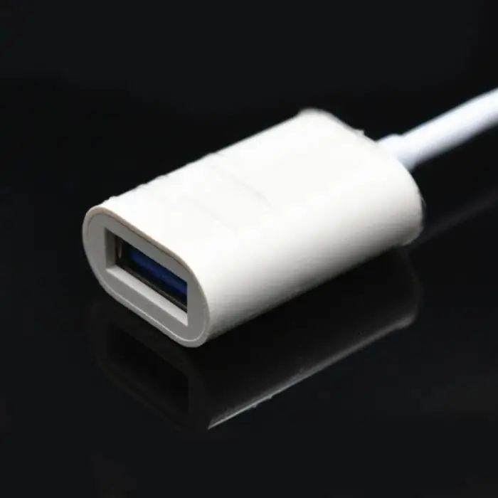 Type-C OTG Кабель-адаптер USB 3,1 type-C штекер USB 3,0 Женский кабель для передачи данных Шнур конвертер 20 см-капля