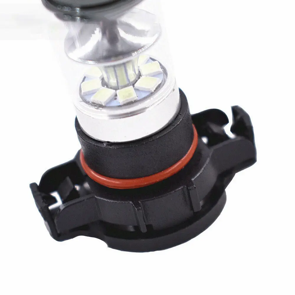 Новинка 2x5202 PS24WFF H16 2323 8000K Ice Blue 100W 20LED лампы для фар комплект противотуманных