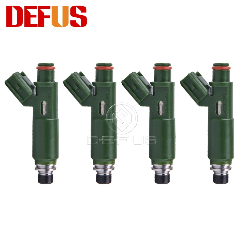 

4X OEM 23250-22040 Fuel Injector For Toyota Celica Corolla Matrix MR2 1.8L L4 Prizm Spyder Vibe 1ZZFE 23209-22040 Values Nozzle