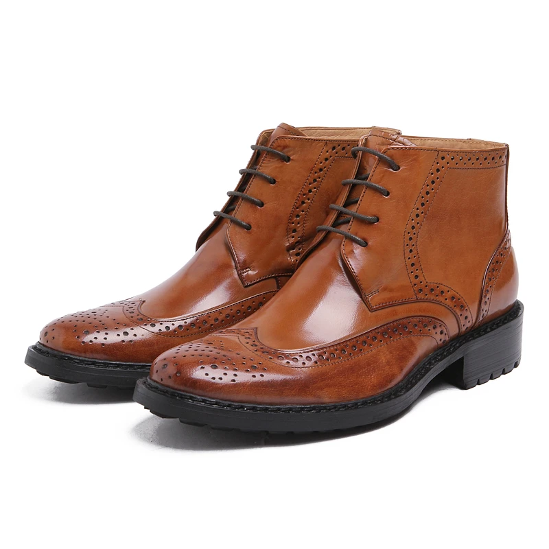 Большие размеры европейские 45 цвет черный светло-коричневый оксфорды мужские