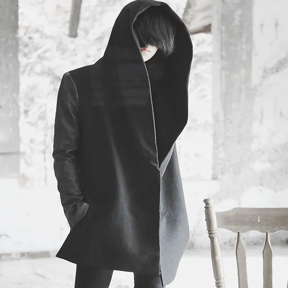 2017 новое поступление британский длинный стиль зимнее пальто Мужская брендовая