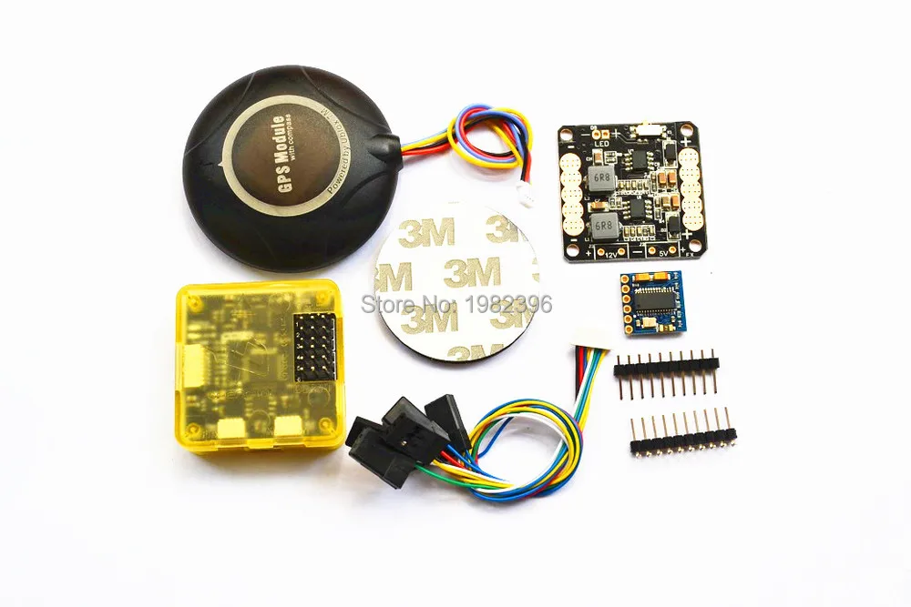 NEO-7M NEO 7M GPS с компасом + Контроллер полета CC3D Evo 5 В 12 распределительная плата MINI OSD |