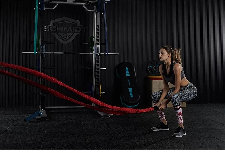 Strong-Toyers 9 M/12 M/15 M тяжелый черный антуляционный боевой канат физическая сила тела