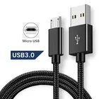USB-кабель для ASUS ZenFone 5Q Max, ZB631KL, ZB570TL, LG Stylus Stylo 2, 3 plus, K11, K40, K50, 2 м, для быстрой зарядки и синхронизации данных
