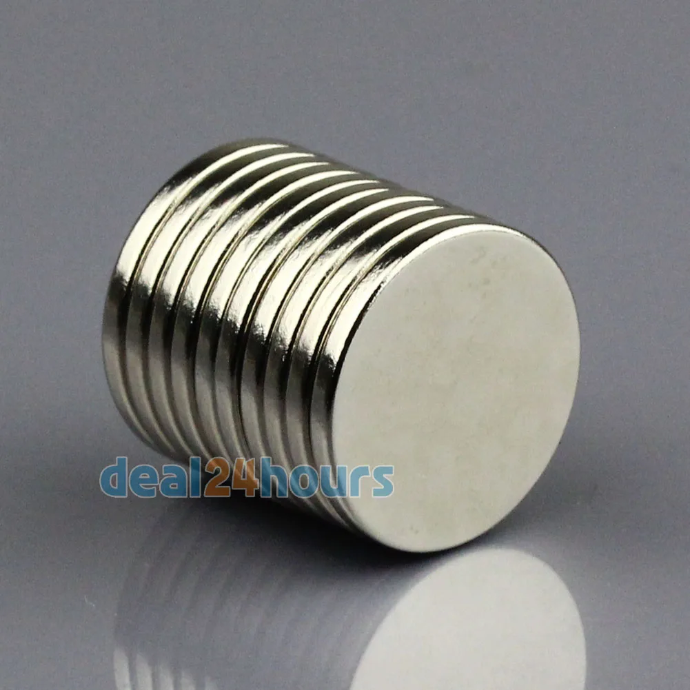 OMO Magnetics 50 шт. N50 Супер Сильные круглые дисковые цилиндрические Магниты