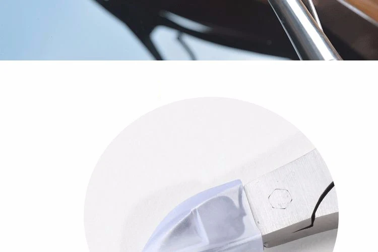 1 предмет Toe Nail Clipper Нержавеющая сталь изогнутой ручкой ножницы для кутикулы профессиональные вросшего педикюр ногтей Нипер