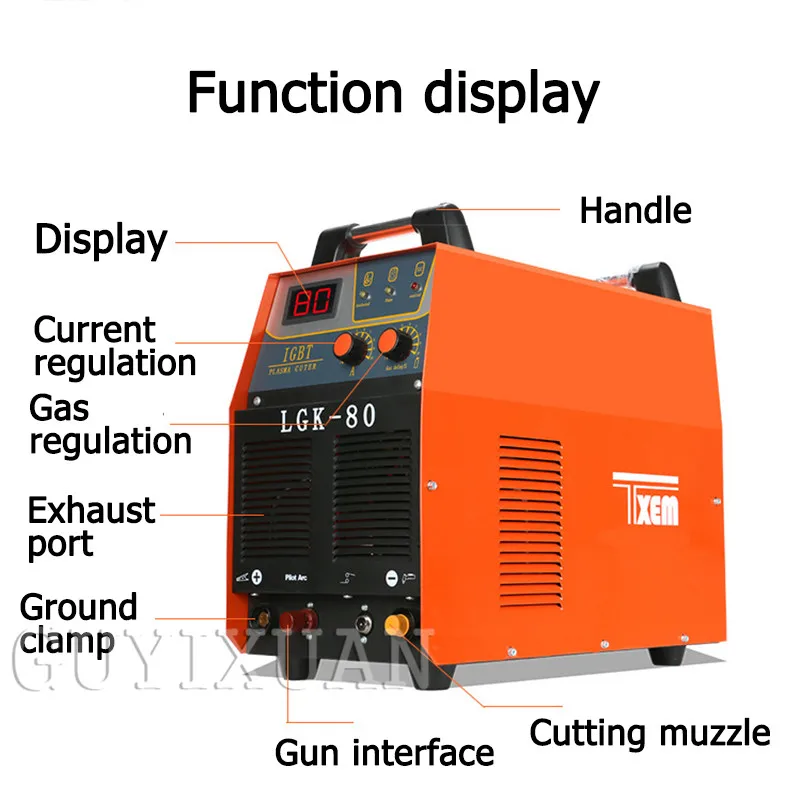 380V Power 20-80A Inverter DC Air plasma cutting machine Electric welder Cut Tools Cutting Equipment | Plasma Welders