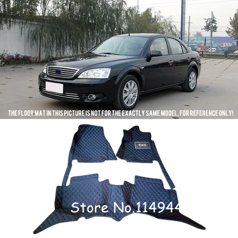 Для Ford Mondeo 2004 2005 2006 интерьер кожа прочный водонепроницаемый пользовательские