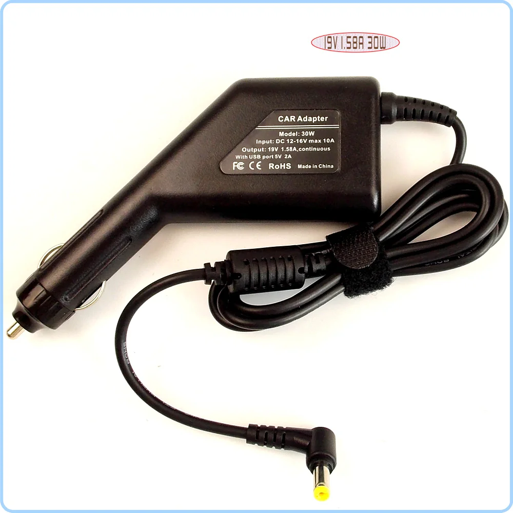 Адаптер постоянного тока для ноутбука/нетбука 19 в а источник питания и USB-порт Dell