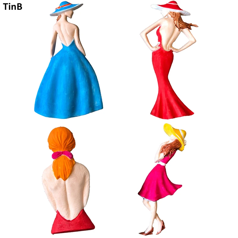 Новая 3D Дамская форма для выпечки силиконовая шоколадного фондана инструменты