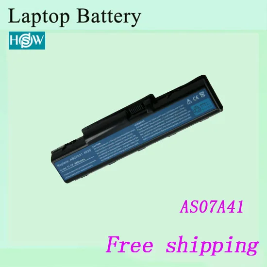 Для Aspire 2930 2930G 2930Z 4230 4310 4315 4330 4520G 4520 4530 4710G 4710Z 4710 4715Z Аккумулятор для ноутбука ACER AS07A41