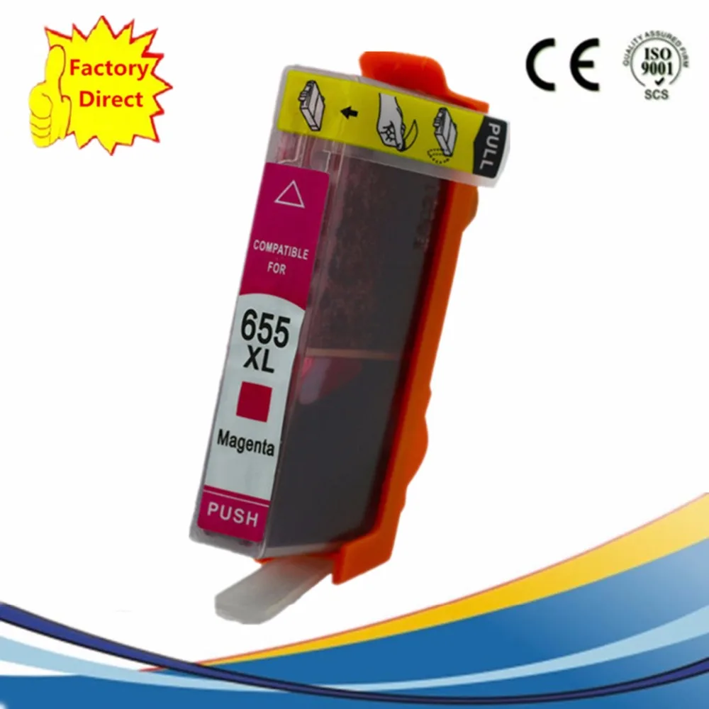655XL Φ для струйного принтера HP655 HP655XL Deskjet Ink Advantage 3525 4615 4625 5525 6520 6525|Чернильные