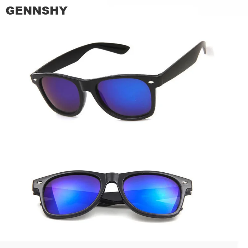 2018 Fashion Nails Rayed Sunglasses Women Vintage Brand Design Square Black Red Mirror Lenses Driving Plastic Glasses | Аксессуары для
