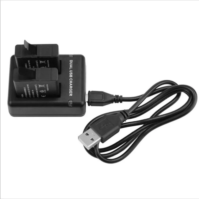 Док-станция с двумя USB-портами для зарядки и кабелем | Электроника