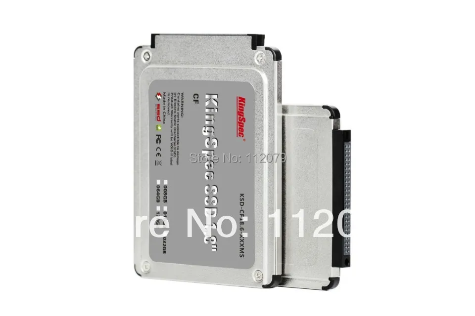 Новый Kingspec 1.8 &quot64 ГБ SSD ДИСК PATA CF (KSD-CF18.6-064MS) твердотельные накопители ПРИГОДНЫЙ