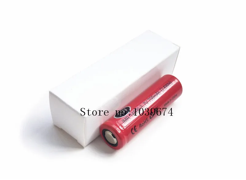 

14500 700mah 3.7V Li-ion 2.6WH Chargeable batteries for Power Bank (flat top) Free charger