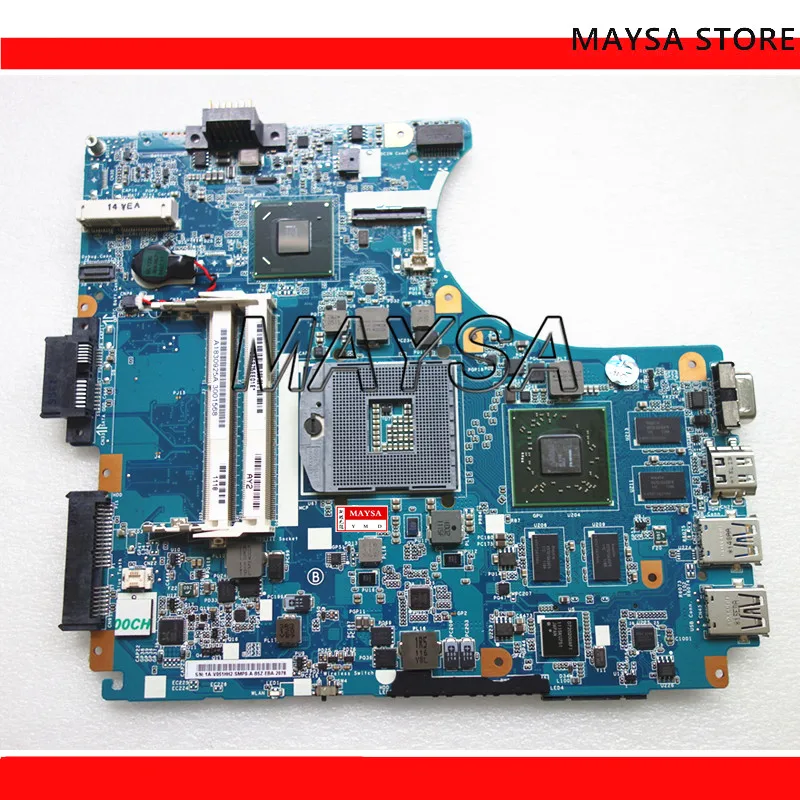 

Материнская плата A1830925A для ноутбука SONY VPCCA, MBX-239 REV: 1,1 HM65 HD 6630M 1 ГБ, 100% тестирование