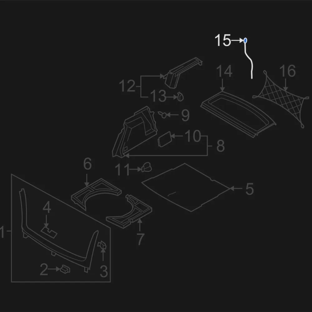 TUKE OEM Vw Golf 6 петля багажника для VW AUTO MK5 MK6 Rabbit 1K6863447A 1K6 863 447A|sling|sling sling |