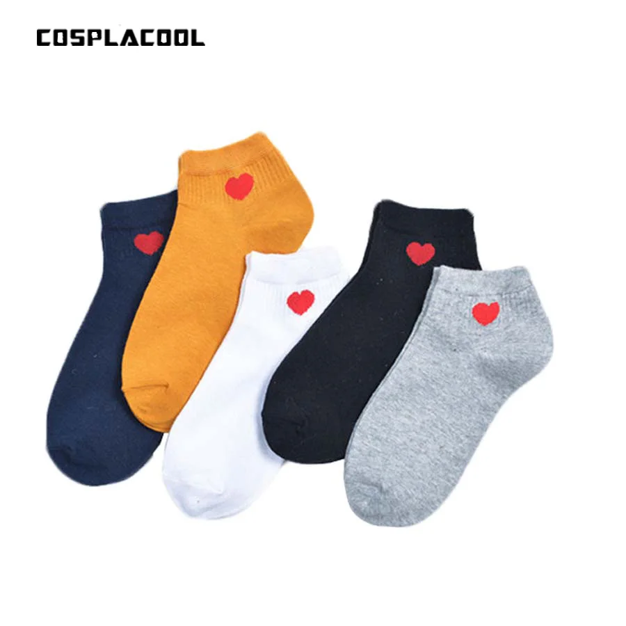 [COSPLACOOL] японские модные женские короткие носки в стиле харадзюку с мультяшным