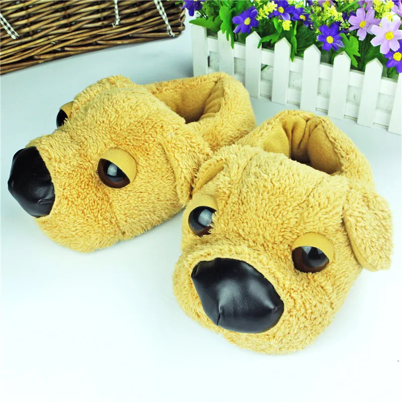 Детские тапочки обувь зимняя хлопковая игрушечная ленивые Большие женские